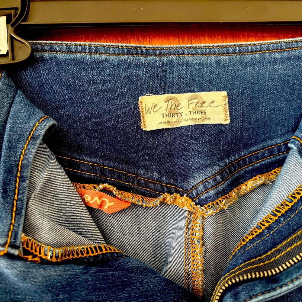 Free People flare crvy jeans